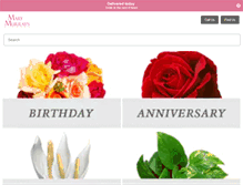 Tablet Screenshot of marymurraysflowers.com